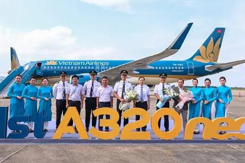 Vietnam Airlines nhận tàu bay Airbus A320neo đầu tiên