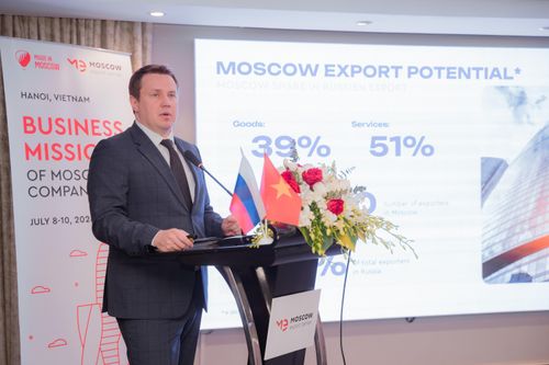 Việt Nam là thị trường quan trọng của các doanh nghiệp ở Moskva