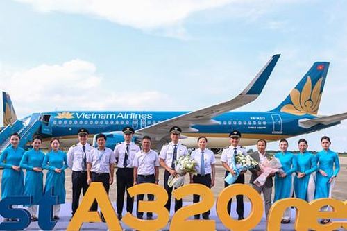Vietnam Airlines nhận máy bay Airbus A320neo đầu tiên phục vụ cao điểm hè
