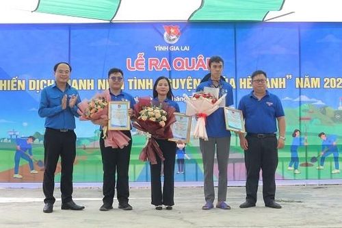 Tỉnh Đoàn Gia Lai ra quân Chiến dịch Thanh niên tình nguyện Mùa Hè xanh 2024