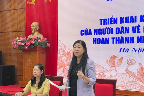 Lấy ý kiến công nhận thành phố Hà Nội hoàn thành nhiệm vụ xây dựng nông thôn mới