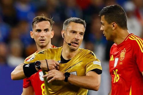 EURO 2024: Công bố trọng tài bắt chính trận Tây Ban Nha-Pháp