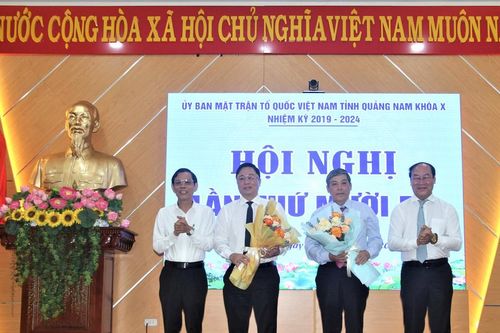 Ông Lê Trí Thanh giữ chức Chủ tịch Ủy ban MTTQ Việt Nam tỉnh Quảng Nam