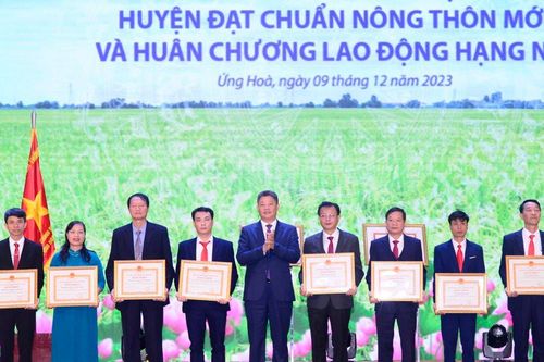 Xây dựng Ứng Hòa ngày càng phát triển, văn minh, giàu đẹp