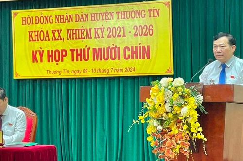 Tổng giá trị thương mại dịch vụ huyện Thường Tín đạt 10.102 tỷ đồng