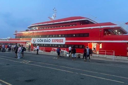 Tạm ngưng khai thác tàu cao tốc TP Hồ Chí Minh - Côn Đảo