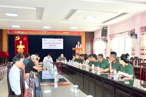 Khai mạc Trại sáng tác kịch bản về đề tài lực lượng vũ trang