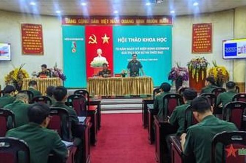 Hội thảo '70 năm Ngày ký Hiệp định Giơnevơ - giá trị lịch sử và thời đại'