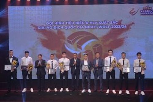 Thép Xanh Nam Định giành nhiều danh hiệu tại Lễ trao giải V-League Awards