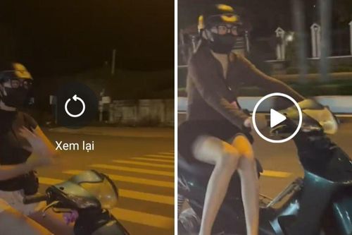 Cô gái 'diễn xiếc' khi điều khiển xe máy trên phố 'nhận trái đắng'