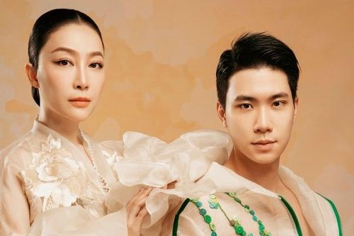 NSƯT Linh Nga ấn tượng với váy áo xuyên thấu