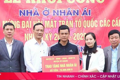 Niềm vui trong những ngôi nhà tình nghĩa ở Vũ Quang