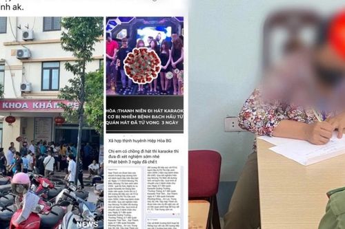 Bắc Giang xử phạt người đăng tải thông tin sai sự thật về bệnh bạch hầu