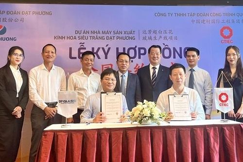 Đạt Phương đầu tư 45 triệu USD xây nhà máy kính siêu trắng