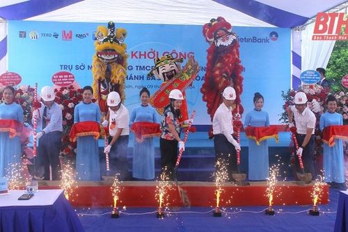 Khởi công xây dựng trụ sở Vietinbank Chi nhánh Bắc Thanh Hóa