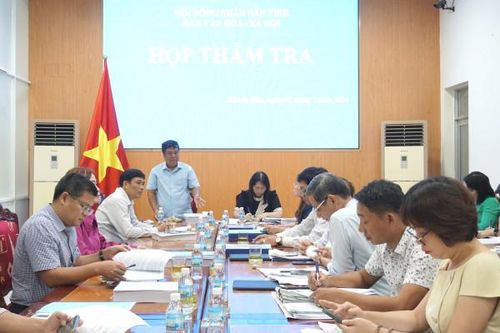 Ban Văn hóa – Xã hội HĐND tỉnh Khánh Hòa: Thẩm tra một số nội dung UBND tỉnh trình tại Kỳ họp thứ 14, HĐND tỉnh khóa VII