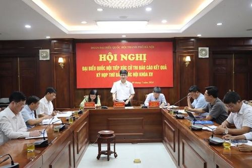 Cử tri 4 huyện kiến nghị xây dựng khu du lịch vùng bãi sông Hồng