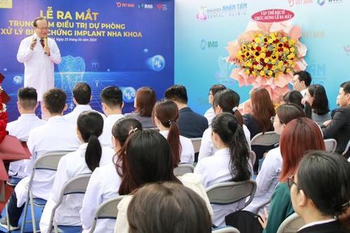 Trung tâm Implant Nhân Tâm chính thức ra mắt trung tâm điều trị dự phòng và xử lý biến chứng Implant nha khoa