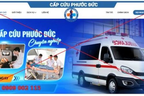 Công ty cung cấp xe cấp cứu 'chui' bị xử phạt 160 triệu đồng và đình chỉ hoạt động