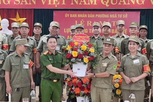 Phát huy vai trò là 'cánh tay nối dài' của lực lượng Công an ở cơ sở