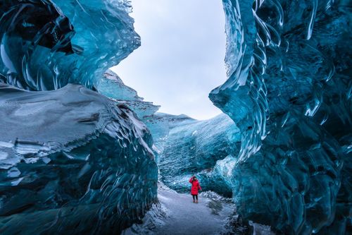 Tôi ngắm hoàng hôn đẹp siêu thực tại Iceland