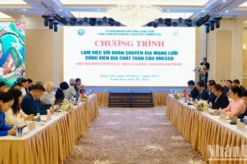 Đề nghị công nhận Công viên địa chất Lạng Sơn là Công viên địa chất toàn cầu UNESCO