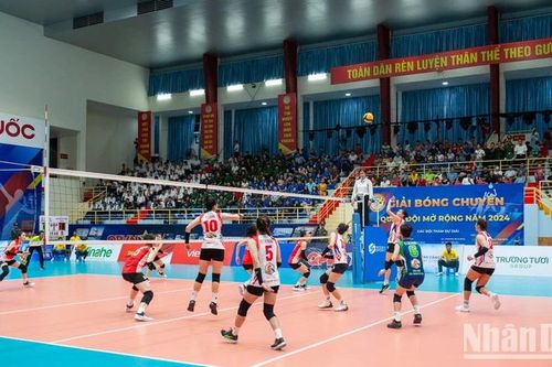 Giải bóng chuyền quân đội mở rộng 2024 hứa hẹn những trận đấu kịch tính