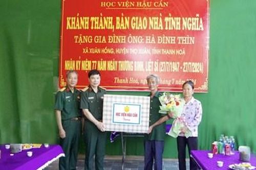 Học viện Hậu cần: Ngôi nhà ấm tình đồng đội, thắm tình quân dân