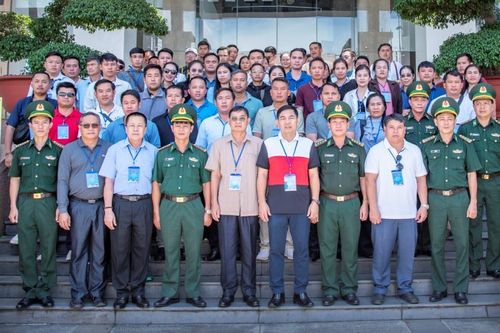 Đoàn sĩ quan trẻ Việt Nam và sĩ quan trẻ An ninh, Cảnh sát Lào bắt đầu các hoạt động tại thành phố Quy Nhơn, tỉnh Bình Định