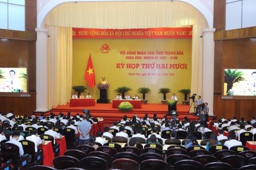 Kỳ họp thứ 20, HĐND tỉnh Thanh Hóa thông qua 16 nghị quyết về phát triển kinh tế - xã hội