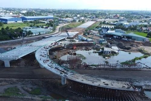 Long An 'hết tốc lực' để kết nối Vành đai 3 TPHCM với cao tốc Bến Lức - Long Thành