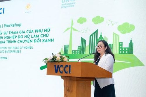 Thúc đẩy sự tham gia của phụ nữ và doanh nghiệp do nữ làm chủ trong quá trình chuyển đổi xanh