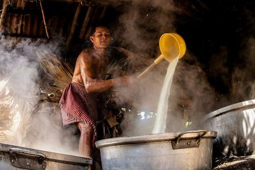 Nghề nấu đường thốt nốt ở Tịnh Biên