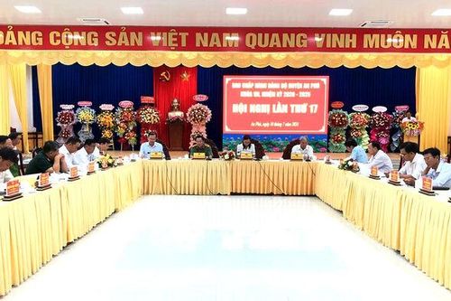 Hội nghị Ban Chấp hành Đảng bộ huyện An Phú, lần thứ 17 (mở rộng)