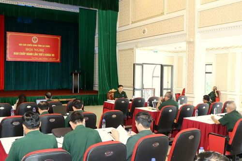 Hội nghị Ban Chấp hành lần thứ 5 khóa VII Hội Cựu chiến binh tỉnh