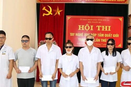 Hội thi Tay nghề xoa bóp, tẩm quất giỏi