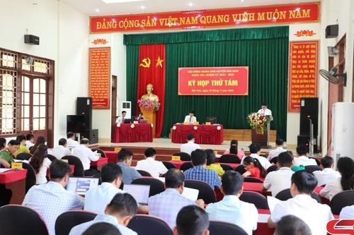Kỳ họp thứ tám, HĐND huyện Mai Sơn khóa XXI