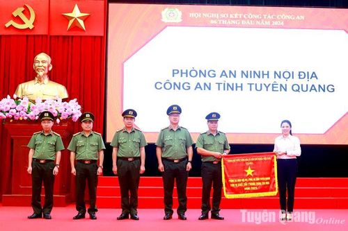 Quyết tâm xây dựng Công an Tuyên Quang thật sự trong sạch, vững mạnh, chính quy, tinh nhuệ, hiện đại