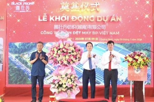 Quảng Ninh: Khởi động dự án dệt may hơn 71 triệu USD tại Hải Hà