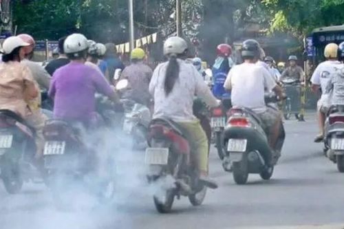 Chưa kiểm định khí thải với xe máy từ ngày 1/1/2025