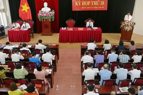 Khai mạc Kỳ họp thứ 18 HĐND thị xã Sơn Tây khóa XX