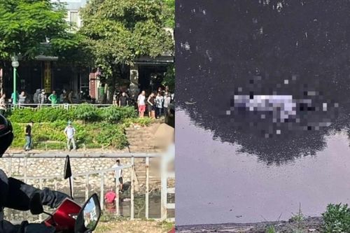Điều tra vụ thi thể nam giới nổi trên sông ở Hà Nội