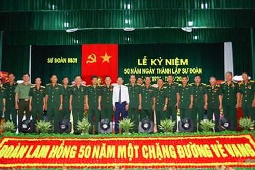 Sư đoàn Bộ binh 31: Kỷ niệm 50 năm Ngày thành lập