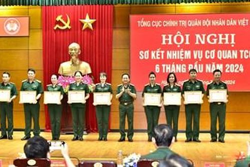 Thượng tướng Trịnh Văn Quyết chủ trì Hội nghị sơ kết nhiệm vụ Cơ quan Tổng cục Chính trị 6 tháng đầu năm 2024