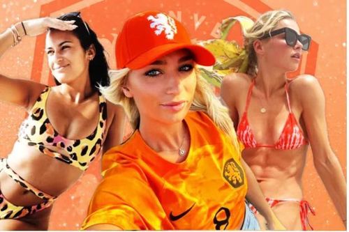 Các nàng WAGs tuyệt đẹp Hà Lan khuấy đảo khán đài EURO 2024