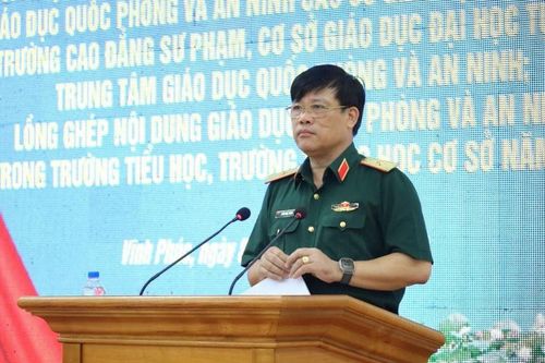 Bế mạc lớp tập huấn giảng dạy môn GDQPAN khu vực phía Bắc