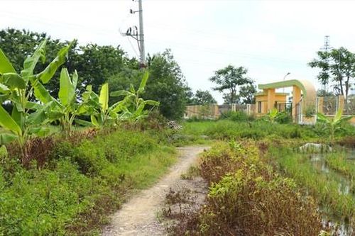 Trường học xây xong không lối vào