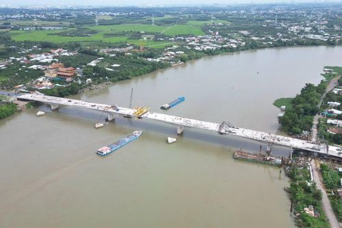 Hợp long cầu gần 500 tỷ đồng nối Đồng Nai với Bình Dương