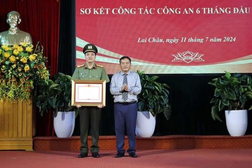 Công an Lai Châu đạt nhiều chiến công trong 6 tháng đầu năm 2024