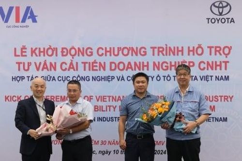 Toyota Việt Nam tiếp tục hỗ trợ doanh nghiệp trong lĩnh vực công nghiệp ô tô